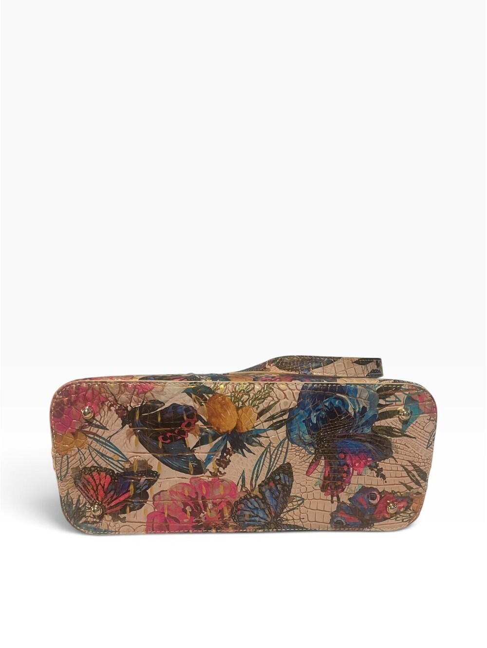 Brahmin Medium Asher Tote Butterfly Bag - Picture 7 of 13